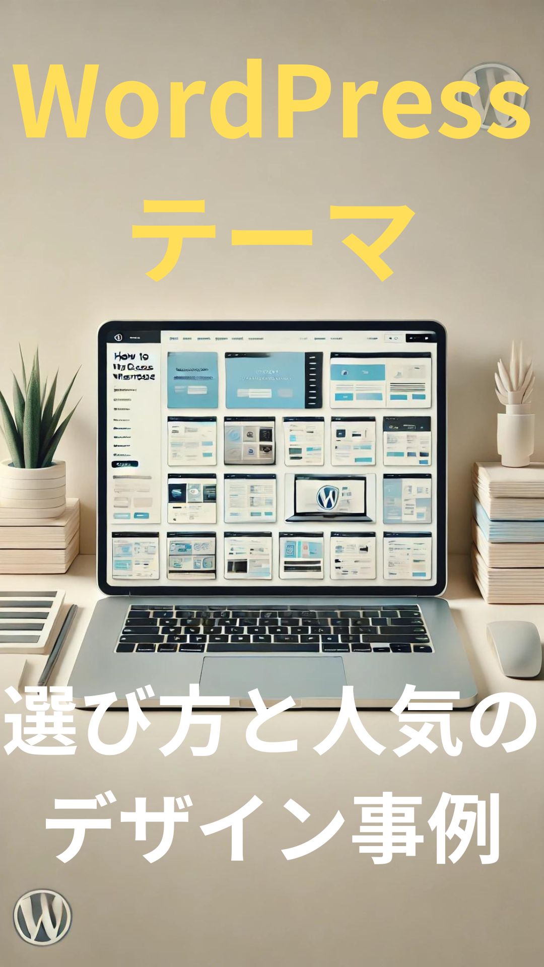 WordPress テーマの選び方と人気のデザイン事例