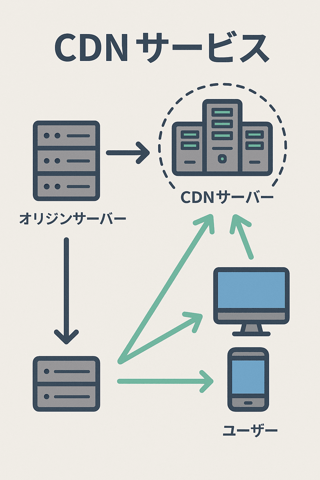 CDN はどのように機能しますか?