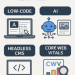 【2025年版】Web開発の最新トレンド:Low-Code/No-Code(ローコード/ノーコード)、AI、Headless CMS、Core Web Vitalsが主役に